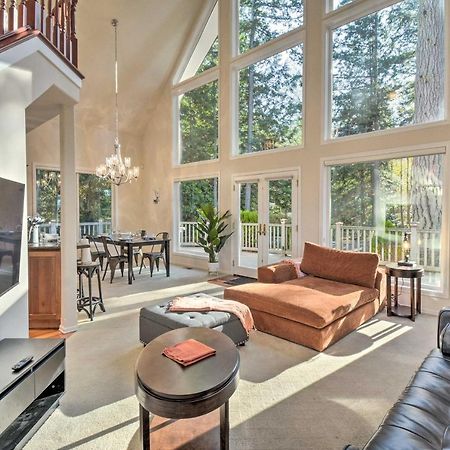 Fox Paws Luxury Cabin - Hot Tub, Fire Pit & Pines! Hansville Extérieur photo